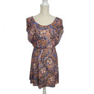 Outback red mini print dress